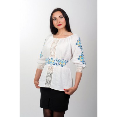 Embroidered blouse "Delicate"